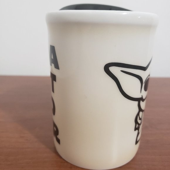 Baby Yoda Mug Yoda Best Dad Ever With Lid Cream Colour - Picture 3 of 8